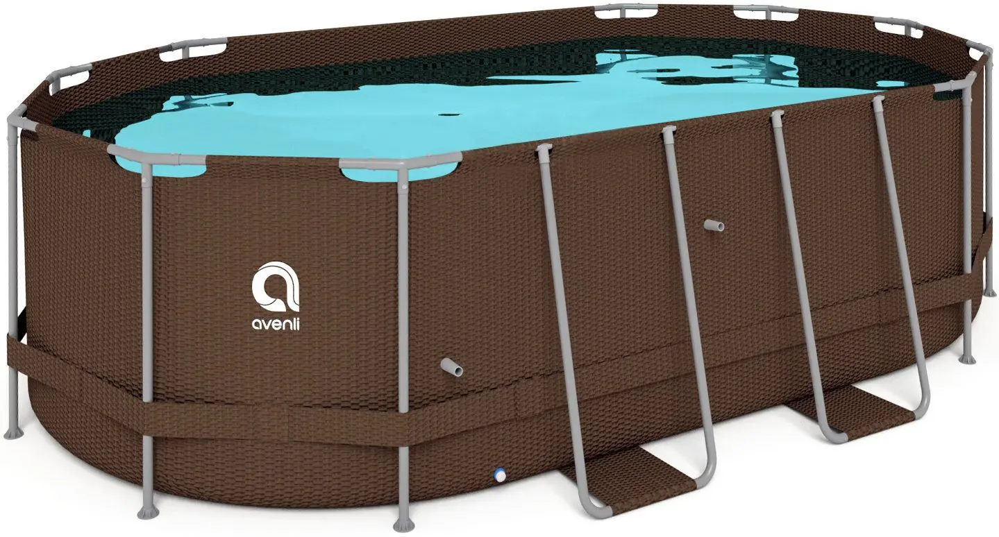Каркасный бассейн 16в1 Avenli 2820 427x275x100cm (Brown)