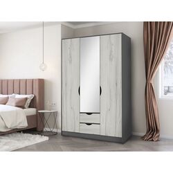 Dulap Yasen Disney 3D2S1O (Graphite Gray/Craft Oak White)