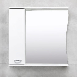 Dulap cu oglinda Bayro Demo 860x750 (White)