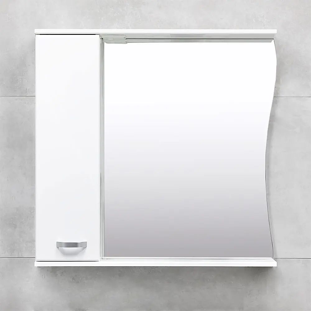 Dulap cu oglinda Bayro Demo 860x750 (White)