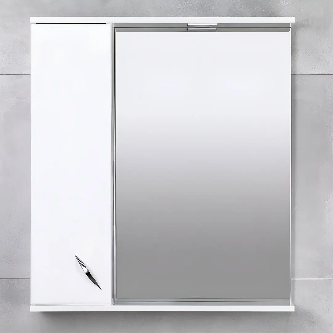 Dulap cu oglinda Bayro Dalas 750x750 (White)