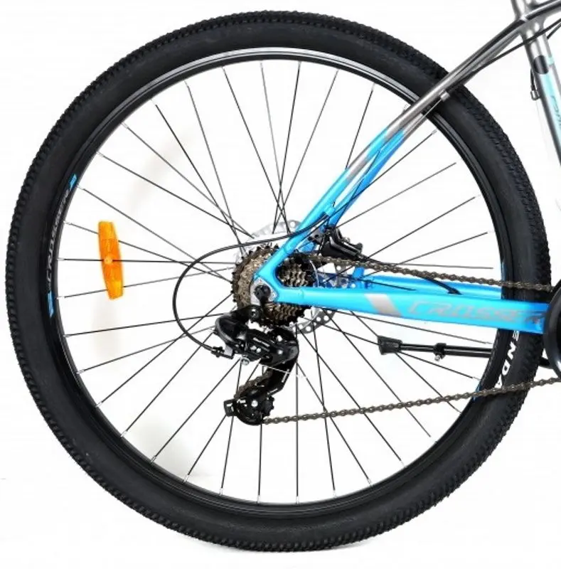 Велосипед Crosser X880 29 17 21S Shimano + Hydr Logan (Gray/Blue)