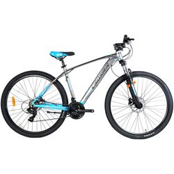 Bicicleta Crosser X880 29 19 21S Shimano + Hydr Logan (Gray/Blue)