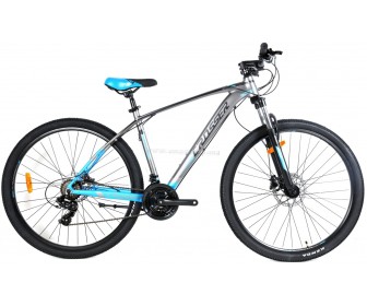 Bicicleta Crosser X880 29 19 21S Shimano + Hydr Logan (Gray/Blue)