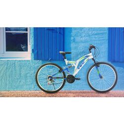 Велосипед Belderia Tec Master 26 (White/Blue) Thumb