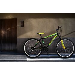 Велосипед Belderia Tec Titan 26 (Black/Yellow) Thumb