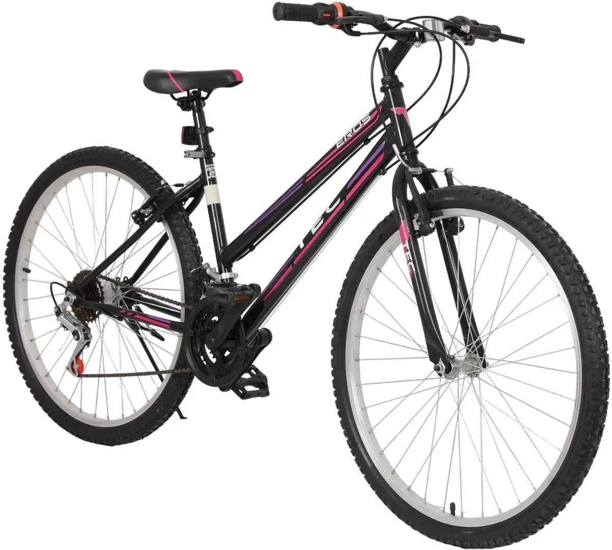 Bicicleta Belderia Tec Eros R26 SKD (Black/Pink/Purple)