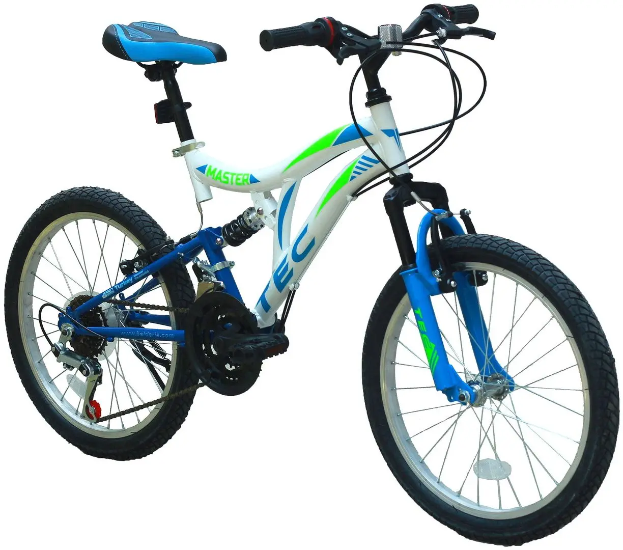 Bicicleta Belderia Tec Master R20 (White/Blue)