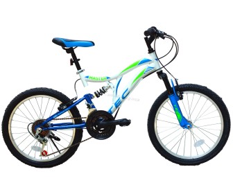 Bicicleta Belderia Tec Master R20 (White/Blue)