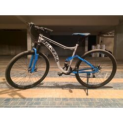 Bicicleta Belderia Camp XC 200 Double Suspension R29 GD-SKD (Grey/Blue) Thumb