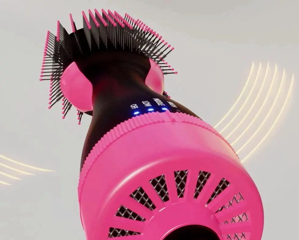 Uscator de par-perie Aptel AG750 (Black/Pink)