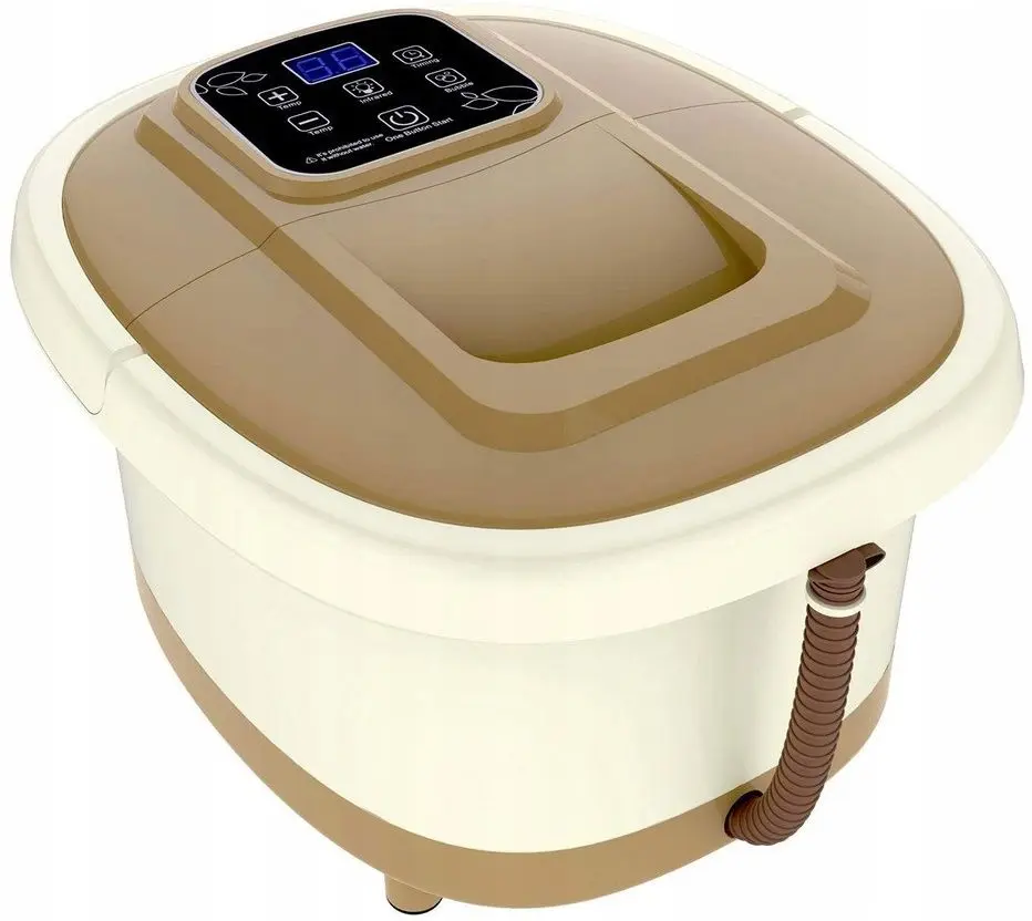 Cada cu masaj pentru picioare Malatec M15670 (Cream/Beige)