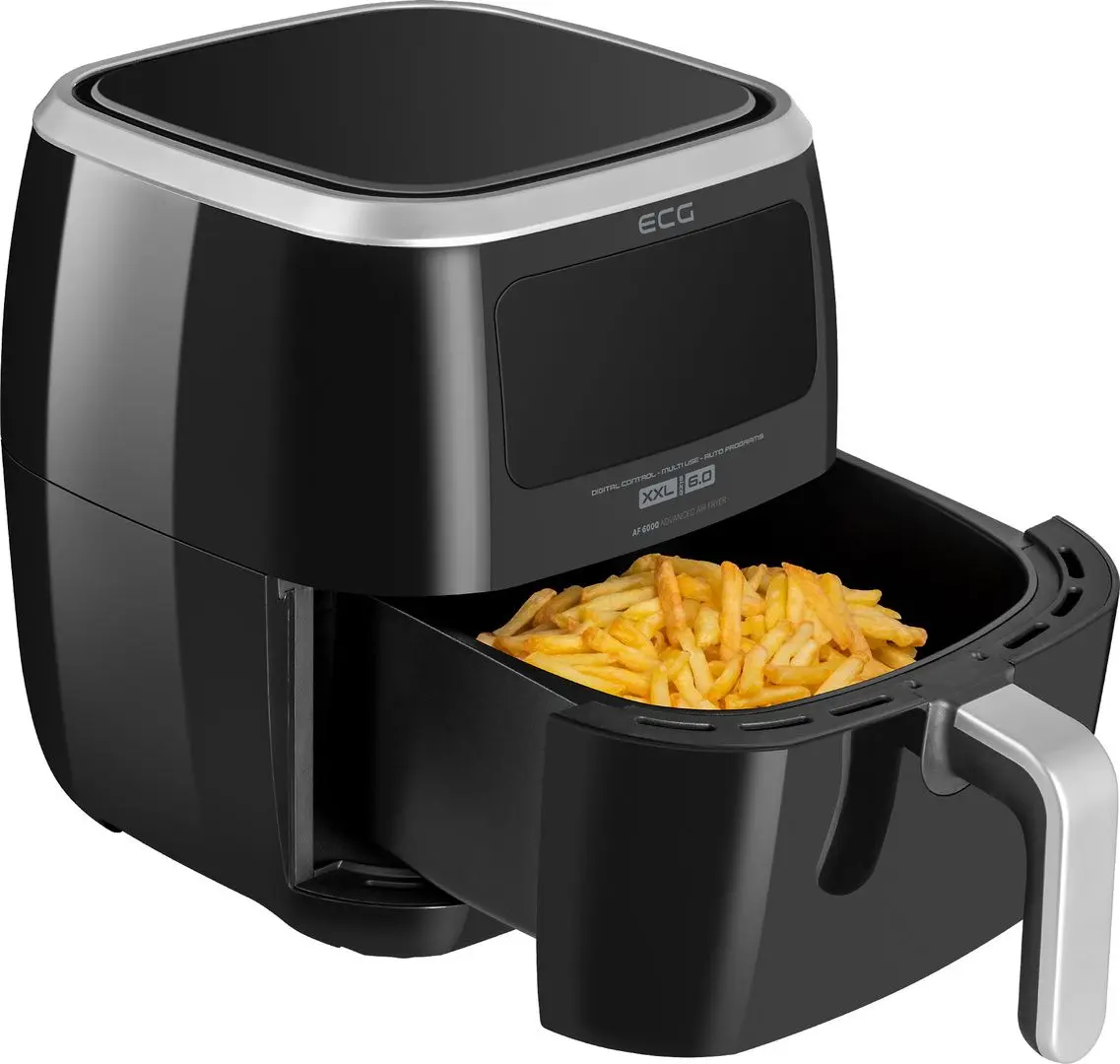 Аэрофритюрница ECG AF-6000 (Black)