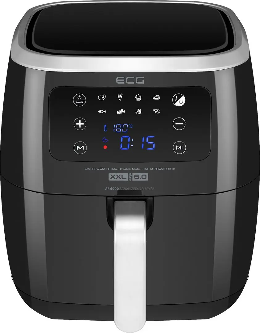 Аэрофритюрница ECG AF-6000 (Black)