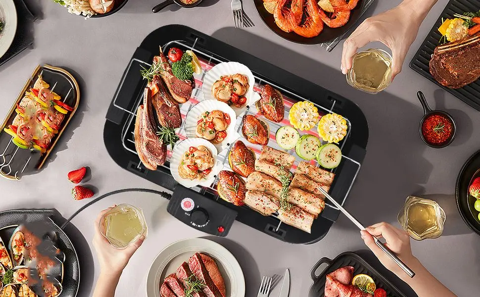 Grill electric Aptel AG225D (Black)