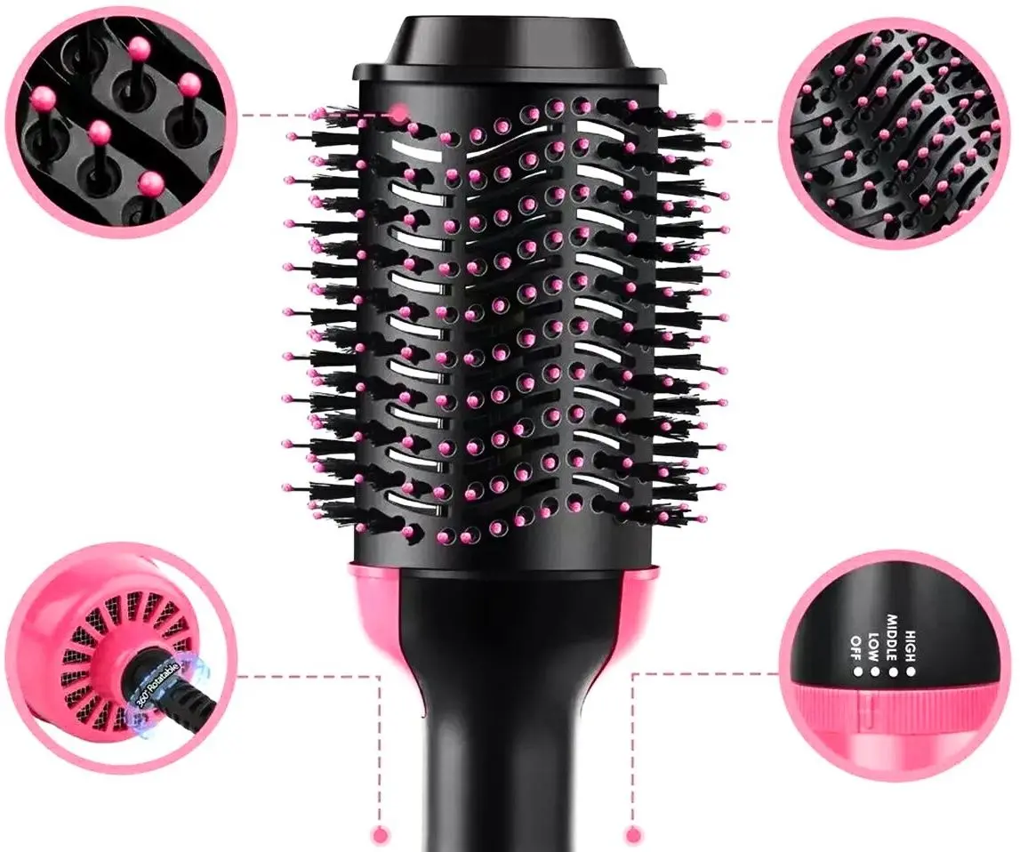 Uscator de par-perie Aptel AG750 (Black/Pink)