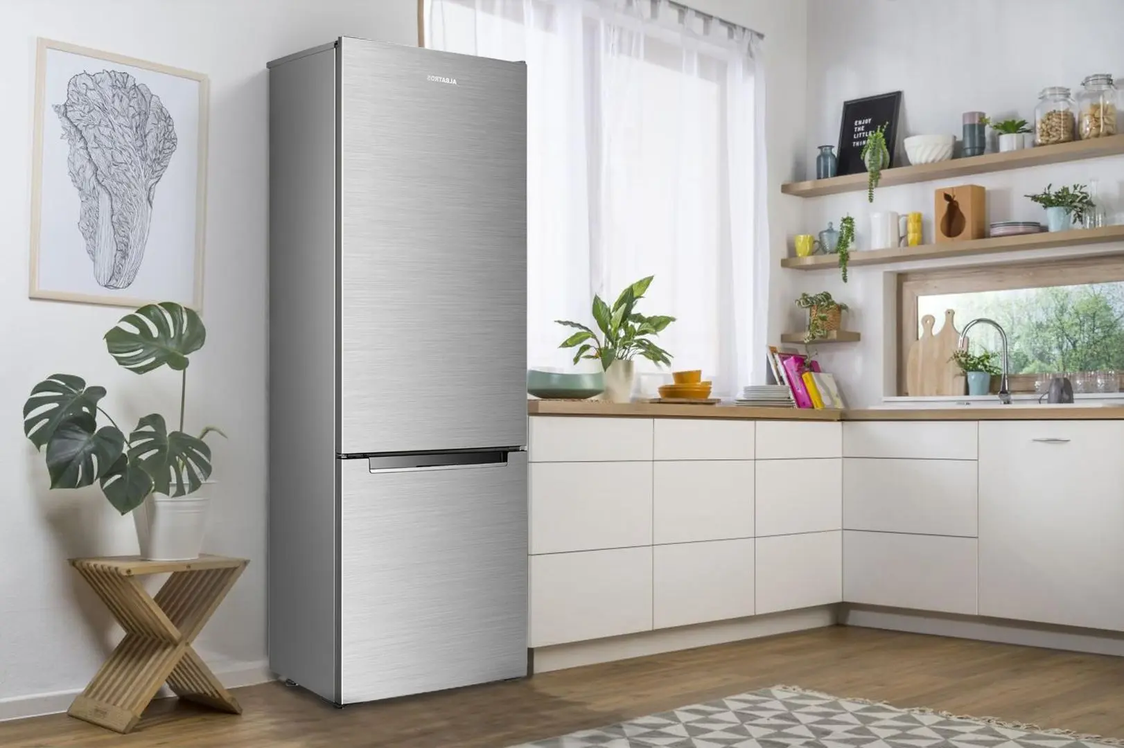 Frigider Albatros CFX343E (Inox)