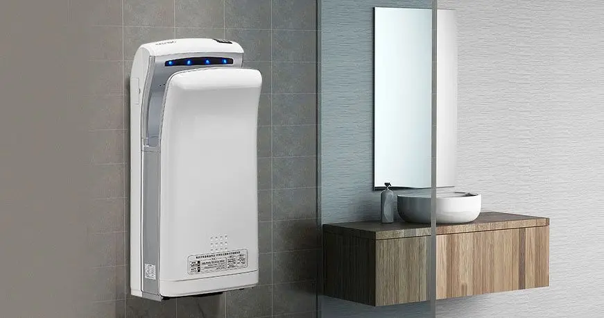 Электросушилка для рук Interhasa HSD-A1688 (White/Silver)