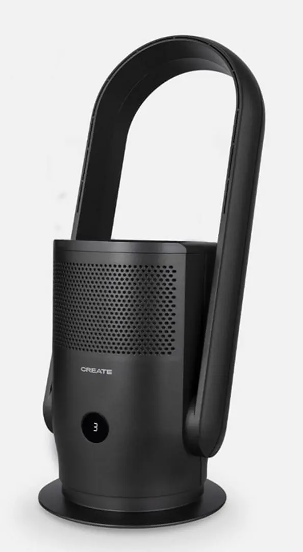 Purificator de aer Ikhos Air Pure Studio BLDLSSFNCRC120-IK (Black)