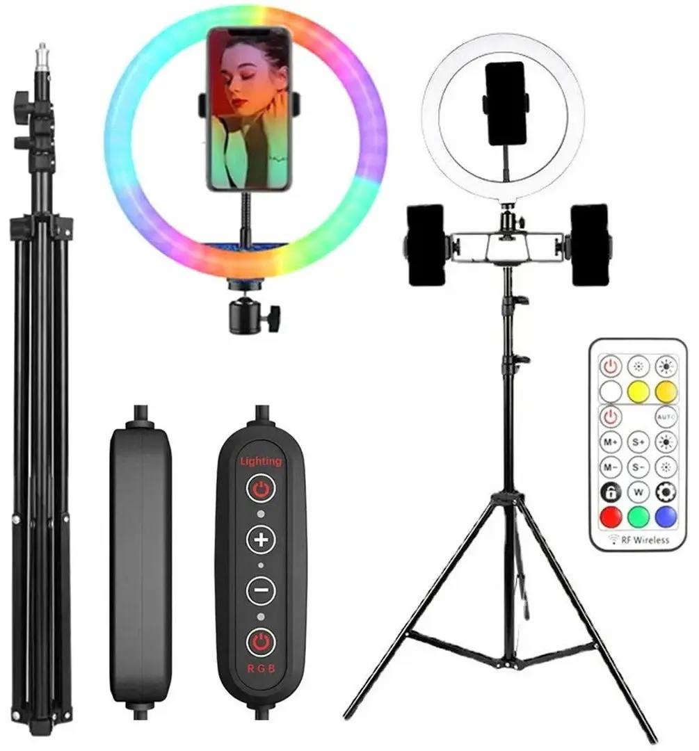 Trepied cu lampa Aptel ZD67D (Black)