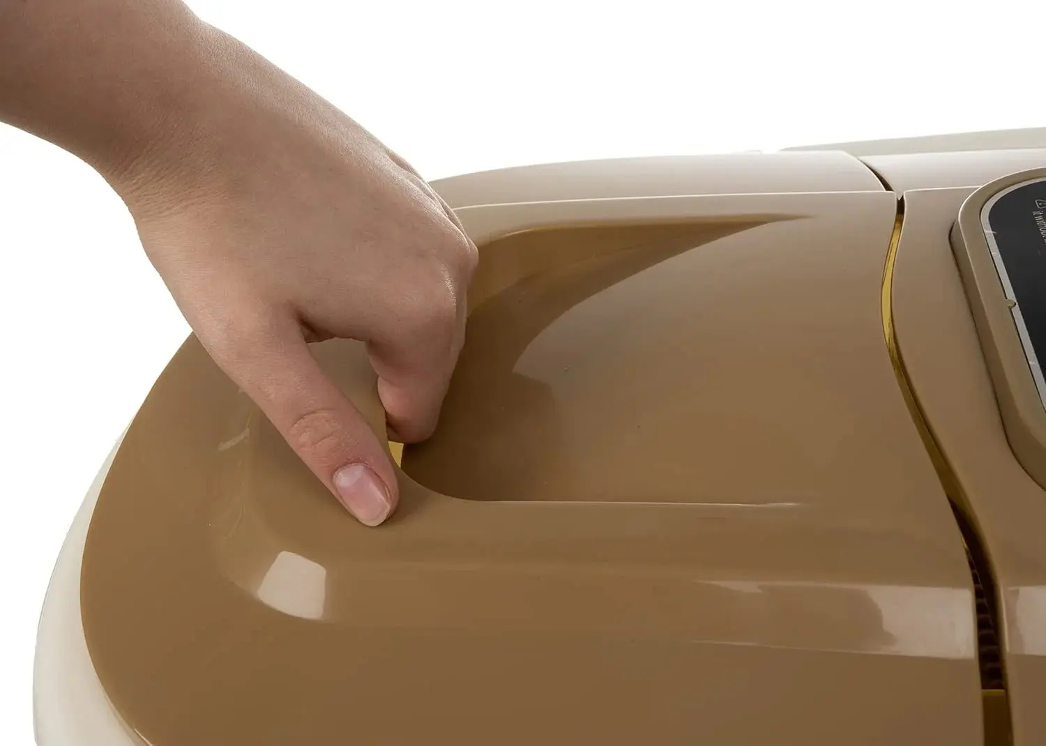 Cada cu masaj pentru picioare Malatec M15670 (Cream/Beige)