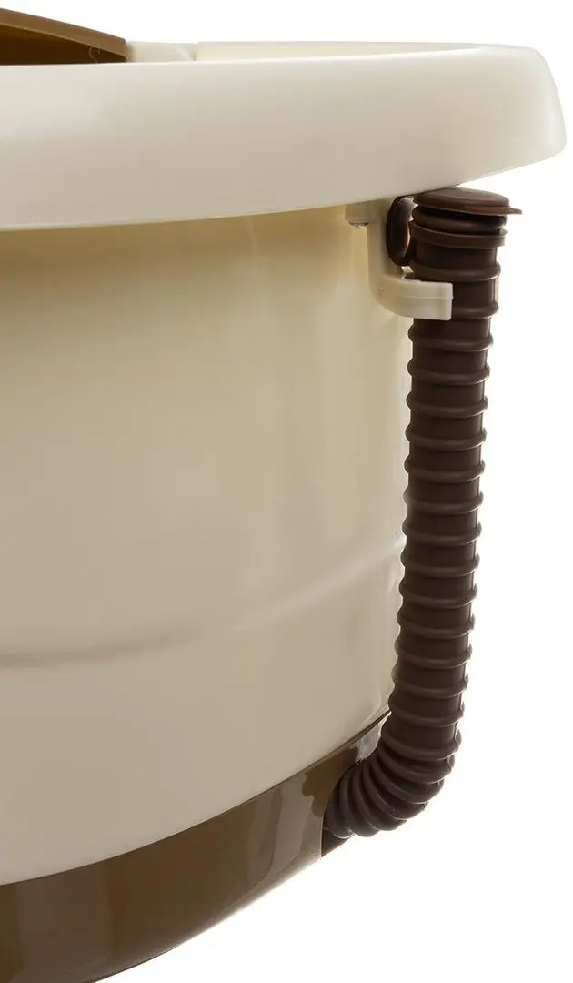 Cada cu masaj pentru picioare Malatec M15670 (Cream/Beige)