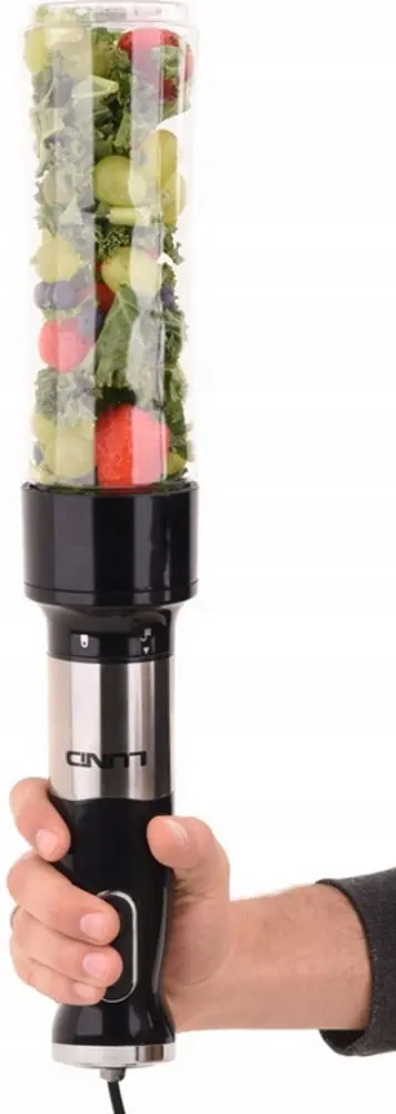 Blender Lund 67700 (Black/Inox)
