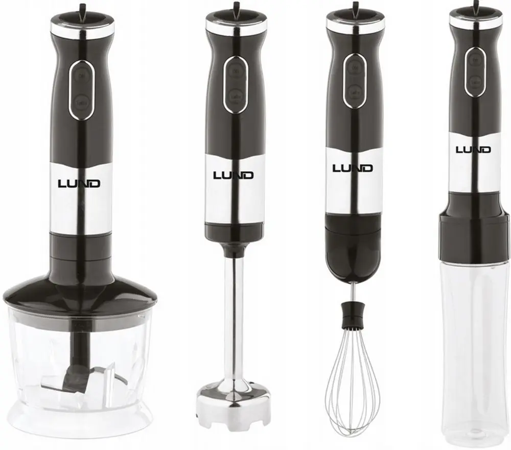 Blender Lund 67700 (Black/Inox)