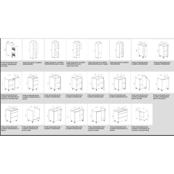 Модульная кухня Bayro Spring 12 2.6м (Rockford Hickory/Anthracite Gloss) Thumb