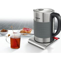 Электрочайник Bosch TWK7S05 (Inox/Grey) Thumb