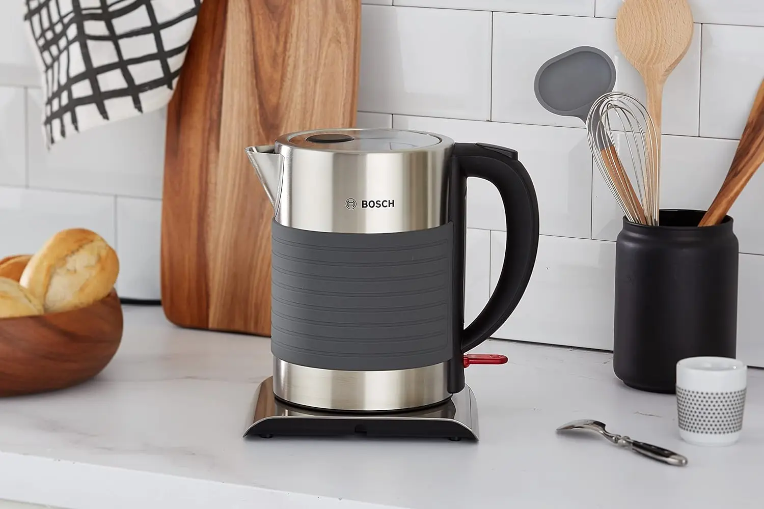 Электрочайник Bosch TWK7S05 (Inox/Grey)