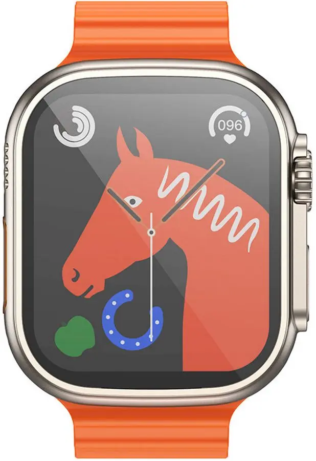 Ceas inteligent Hoco Y12 Ultra (Titanium Gold)