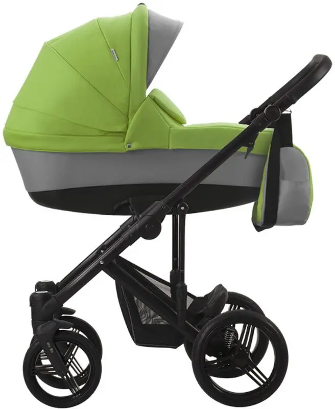 Carucior universal 2in1 Bebetto Magnum 193 Black Frame (Green)