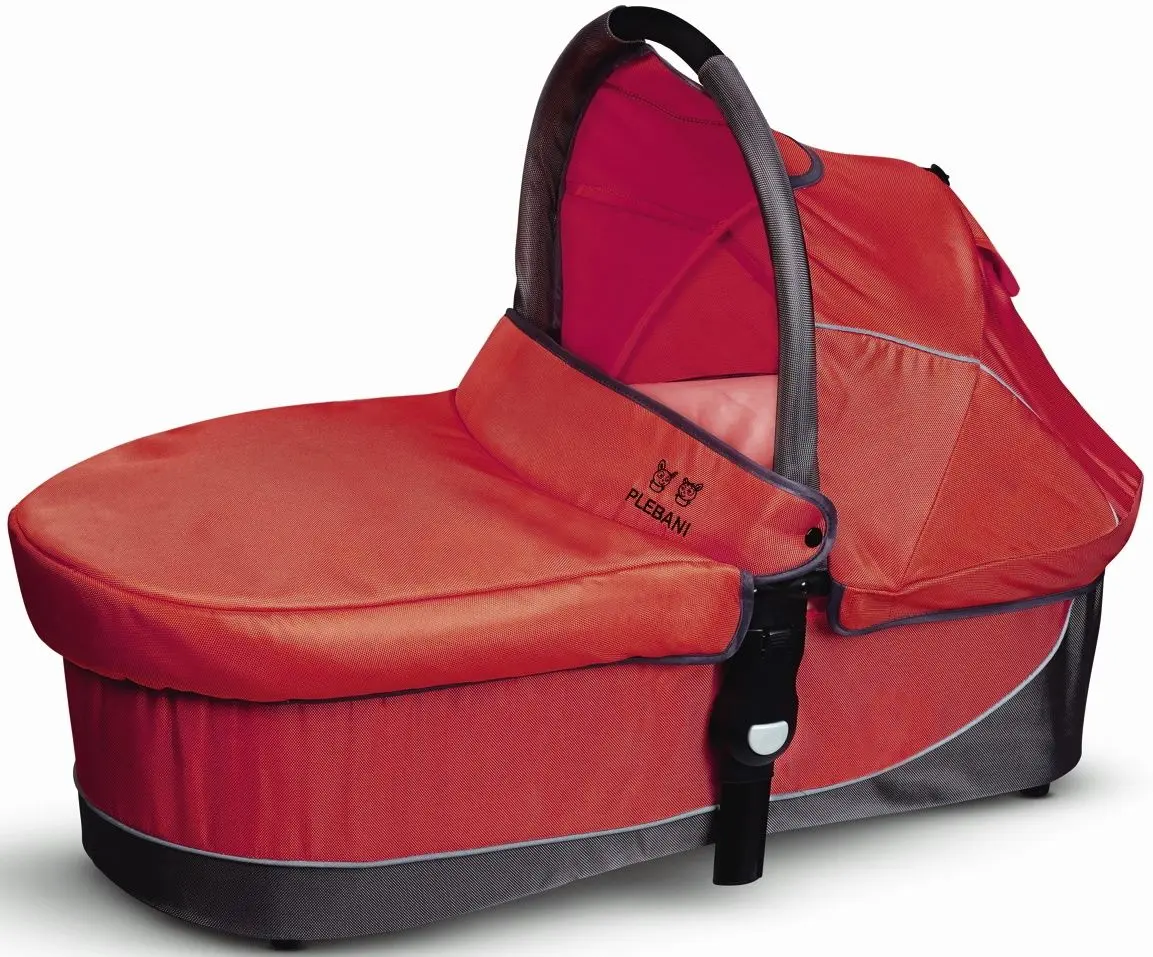 Carucior modular 3in1 Plebani P4 Trio (Red) - 5