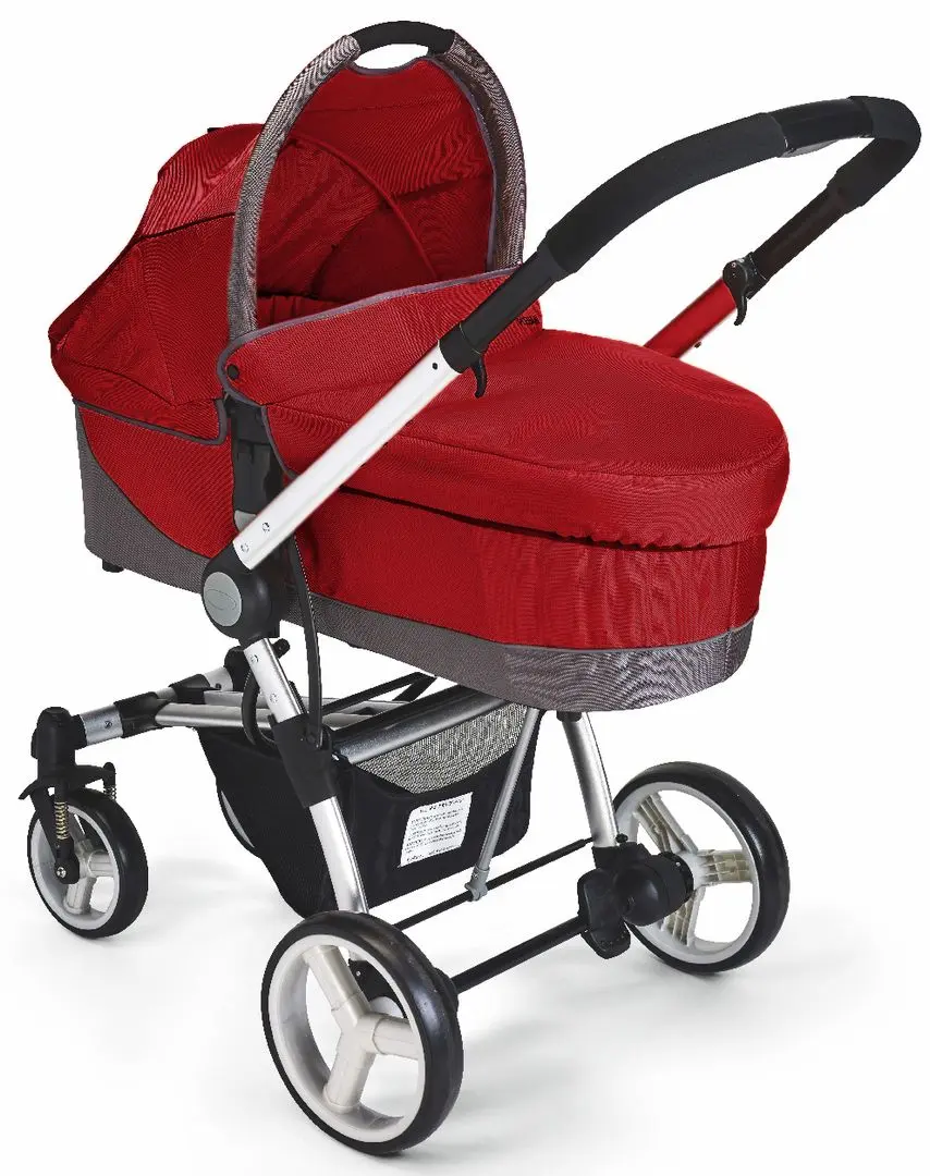 Carucior modular 3in1 Plebani P4 Trio (Red) - 7