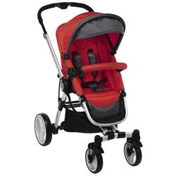 Carucior modular 3in1 Plebani P4 Trio (Red)