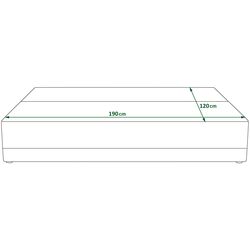 Canapea Space Meble Toledo Rainbow 15/Rainbow 83 (Black/Gray-Beige) Thumb