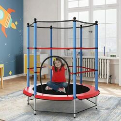 Батут с защитной сеткой Sportmann SM3040 (Blue/Red/Black) Thumb