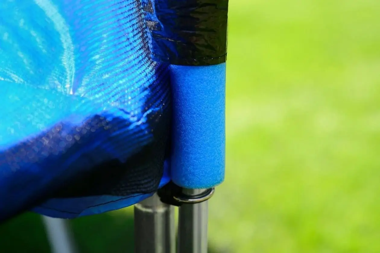 Trambulina cu plasa de protectie FunFit 846 312cm (Blue/Black)