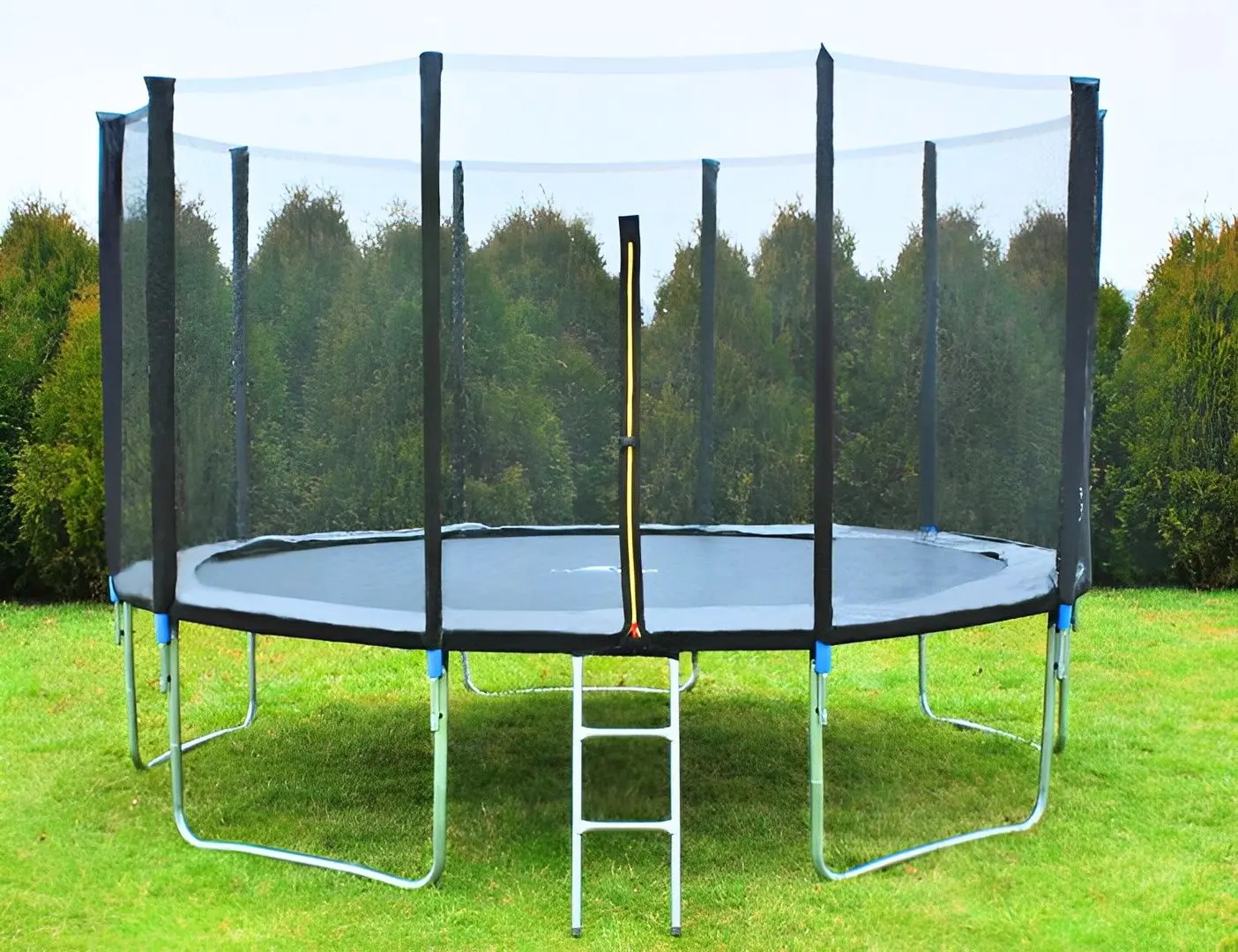 Trambulina cu plasa de protectie Malatec 3252 366cm (Black)