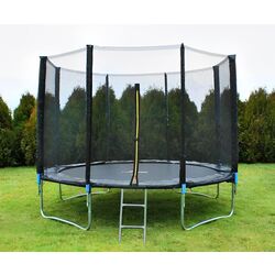 Trambulina cu plasa de protectie Malatec 5560 312cm (Black) Thumb