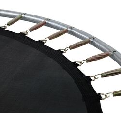 Батут с защитной сеткой Malatec 9816 244cm (Black) Thumb