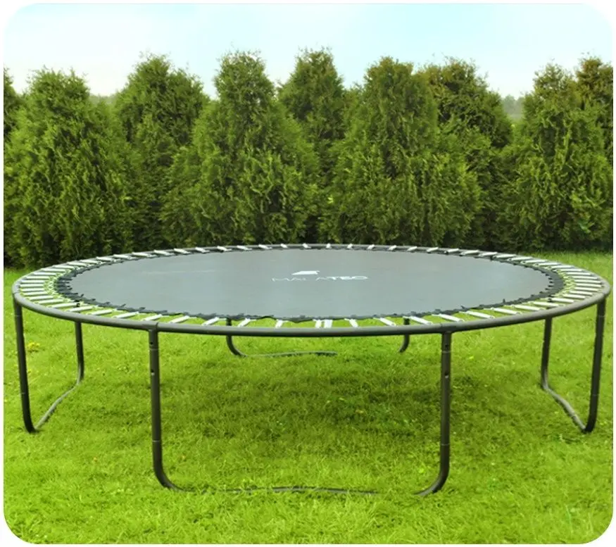 Батут с защитной сеткой Malatec 9816 244cm (Black) - 2
