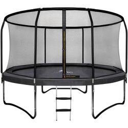 Trambulina cu plasa de protectie Malatec 9816 244cm (Black)