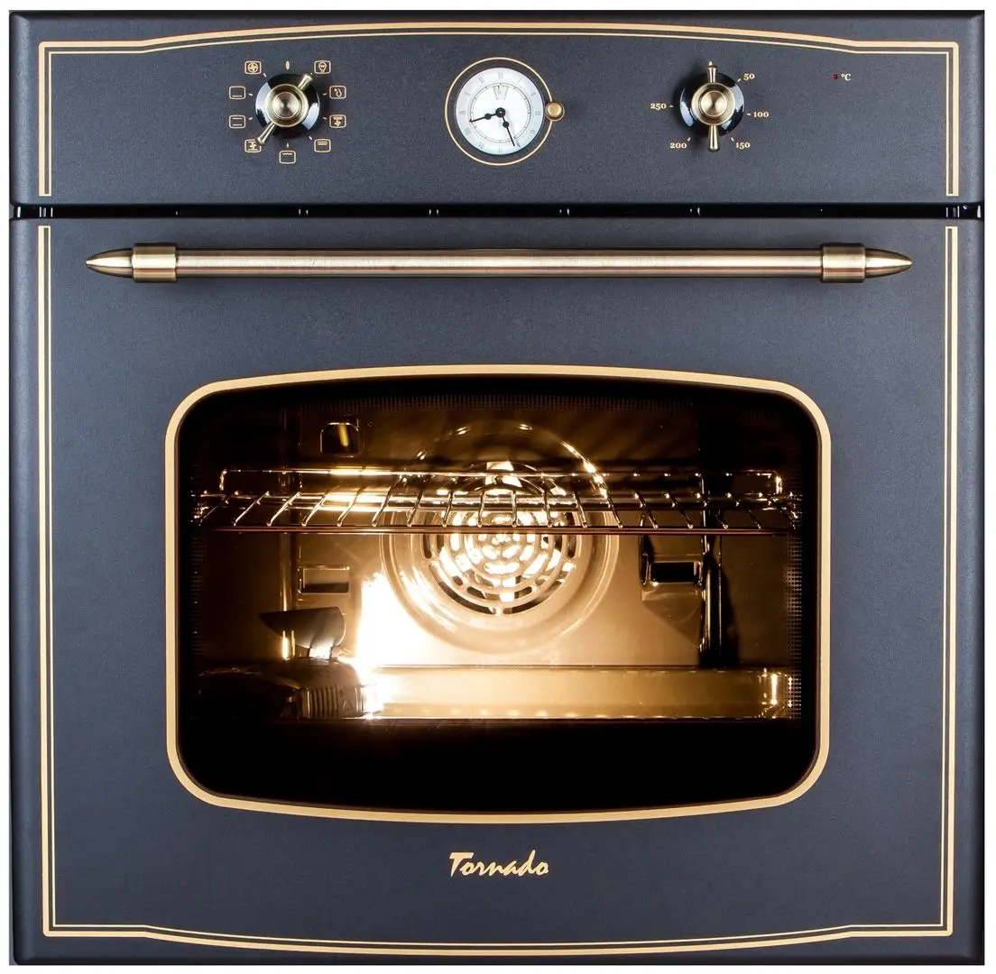 Cuptor electric incorporabil Tornado RU-9F70 Clock BL