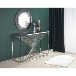 Masa auxiliara Halmar KN4 (Silver/Smoky)