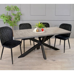 Masa DP Vesta 180x90cm (Grey)