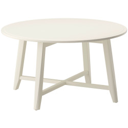 Журнальный столик Ikea Kragsta 90см (Белый) Thumb