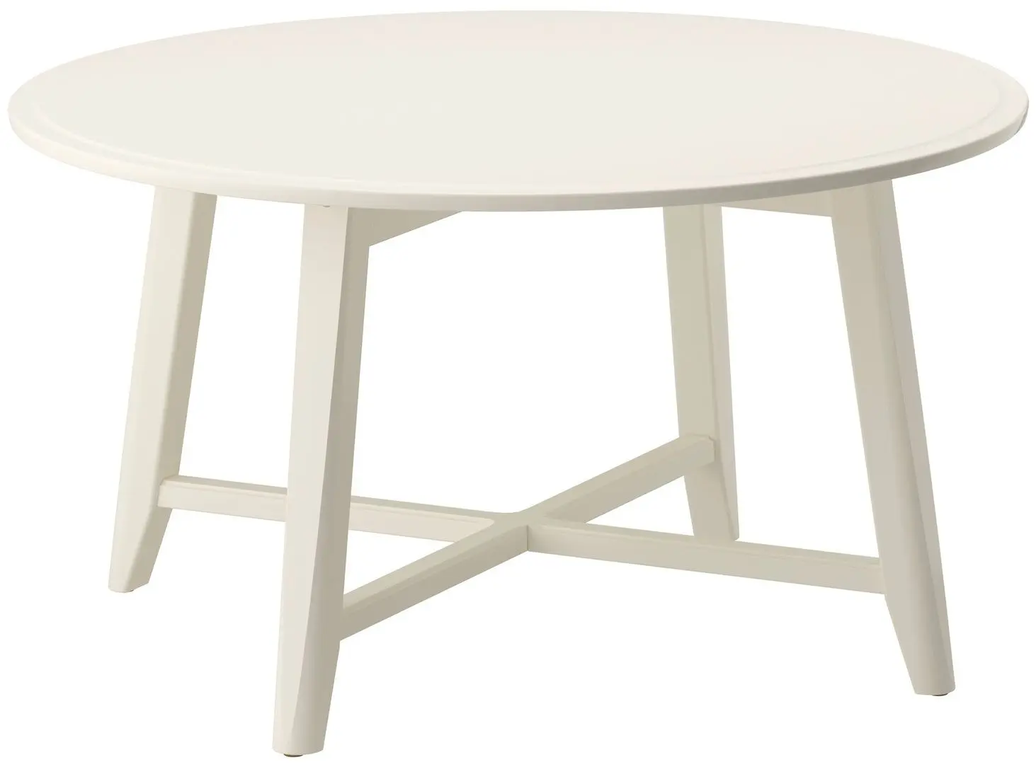 Журнальный столик Ikea Kragsta 90см (Белый)