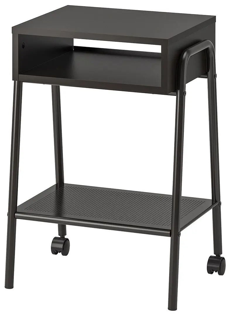 Журнальный столик Ikea Setskog 45x35 (Черный)